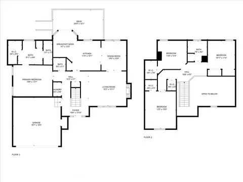 Floorplan - 703 Low Meadow Dr, Evans, GA 30809 photo 3 of 3