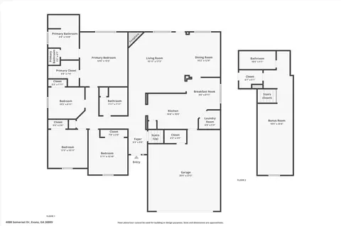 4888 Somerset Dr, Evans, GA 30809