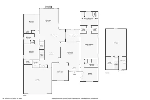 327 Barnsley Dr, Evans, GA 30809