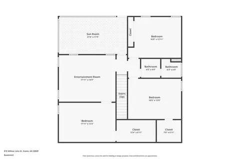 876 Willow Lk, Evans, GA 30809
