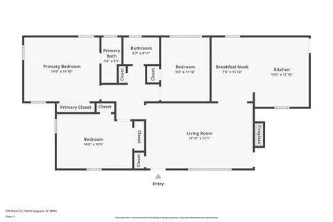529 Siskin Cir, North Augusta, SC 29841