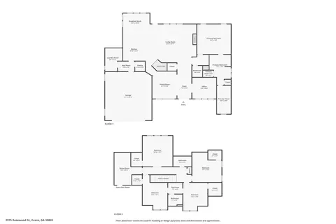 Floorplan - 2975 Rosewood Dr, Evans, GA 30809 photo 5 of 5