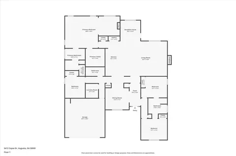 5412 Copse Dr, Augusta, GA 30909