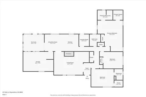 212 Oak Ln, Waynesboro, GA 30830