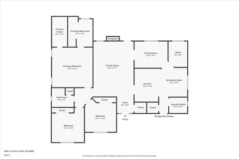4664 La Pointe, Evans, GA 30809