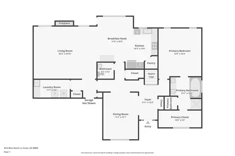 4213 Blue Heron Ln, Evans, GA 30809