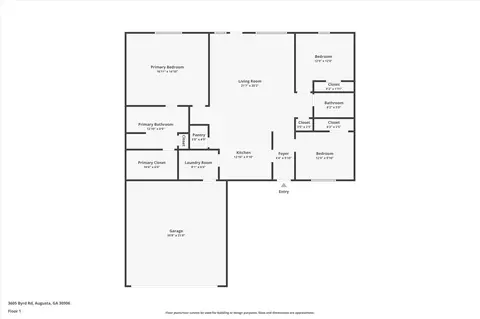 3605 Byrd Rd, Augusta, GA 30906