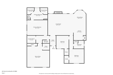 632 Tess St, Graniteville, SC 29829