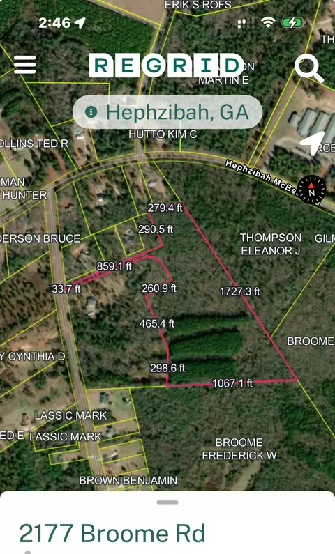 2177 Broome Rd, Hephzibah, GA 30815