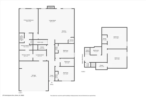 Floorplan - 275 Switchgrass Run, Aiken, SC 29803 photo 1 of 1