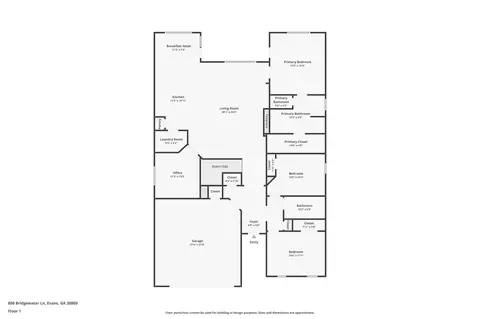 808 Bridgewater Ln, Evans, GA 30809 photo 2