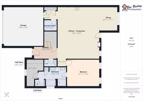 Floorplan - 3527 Hilltop Trl, Evans, GA 30809 photo 3 of 3