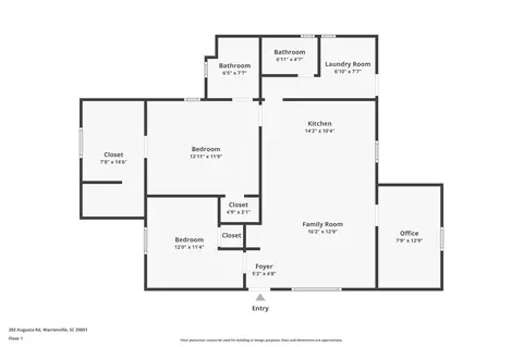 292 Augusta Rd, Warrenville, SC 29851