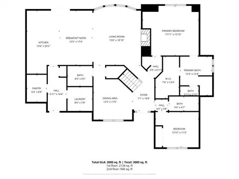 Floorplan - 310 Ash Ct, Evans, GA 30809 photo 1 of 3