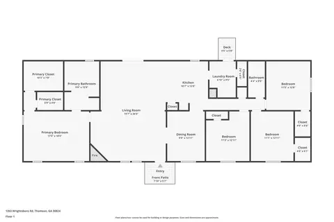 1353 Wrightsboro Rd, Thomson, GA 30824