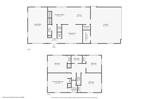 2015 Town Creek Rd, Aiken, SC 29803