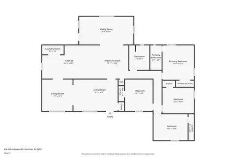 416 Old Anderson Rd, Augusta, GA 30907