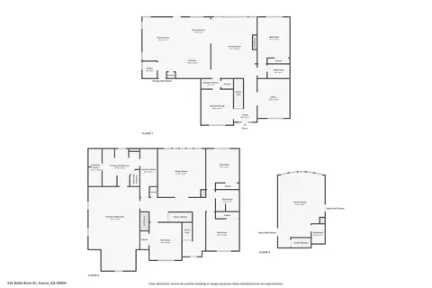 Floorplan - 325 Bella Rose Dr, Evans, GA 30809 photo 1 of 4