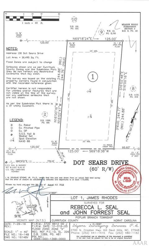 130 Dot Sears Dr, Grandy, NC 27939 photo 2