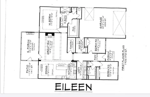 Floorplan - 104 Godfrey Dr, Mccormick, SC 29835 photo 1 of 1