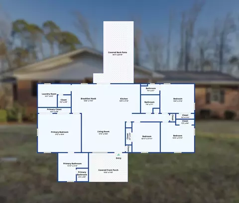 Floorplan - 5138 Fairington Dr, Evans, GA 30809 photo 1 of 1
