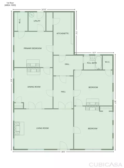 Floorplan - 1707 Fenwick St, Augusta, GA 30904 photo 1 of 1