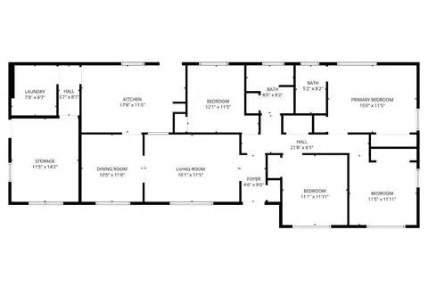 Floorplan - 3414 Sutton Pl, Augusta, GA 30906 photo 1 of 1