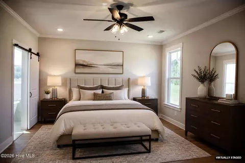 Bedroom - 3540 Mistletoe Rd, Appling, GA 30802 photo 3 of 11