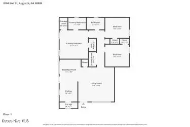 2004 End St, Augusta, GA 30909
