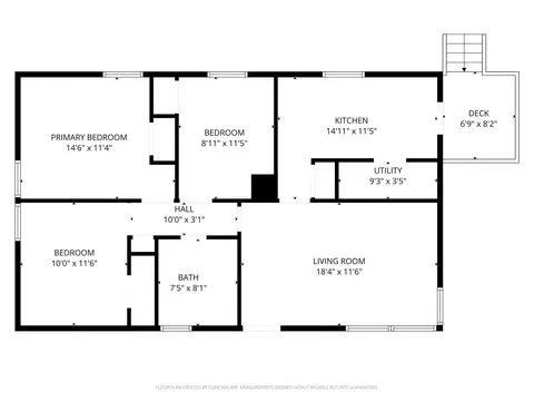 Floorplan - 2843 Cornelia Rd, Augusta, GA 30906 photo 1 of 1