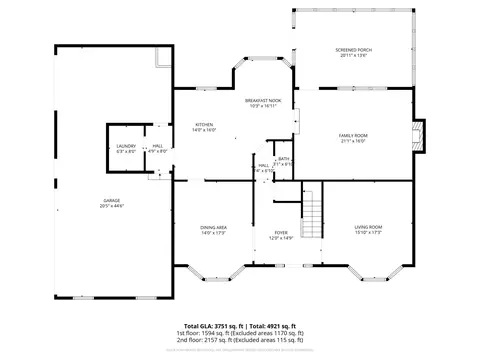 Floorplan - 4854 Hereford Farm Rd, Evans, GA 30809 photo 1 of 2