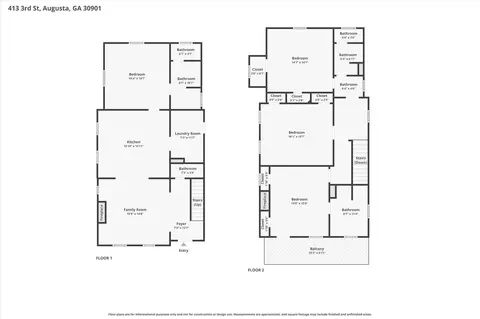 Floorplan - 416 3rd St, Augusta, GA 30901 photo 1 of 3