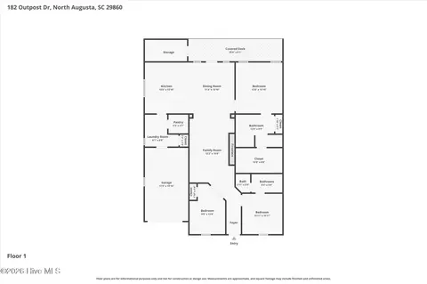 182 Outpost Dr, North Augusta, SC 29860