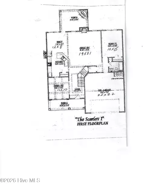 Floorplan - 629 Bunchgrass St, Evans, GA 30809 photo 2 of 4
