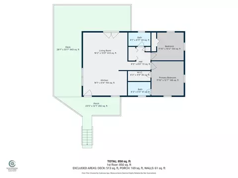 Floorplan - 124 Dawnview Cir, Murphy, NC 28906 photo 2 of 3