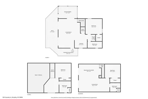 Floorplan - 150 Cassady Ln, Murphy, NC 28906 photo 1 of 1