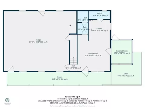 Floorplan - 620 Hidden Hills Estates Dr, Murphy, NC 28906 photo 5 of 6