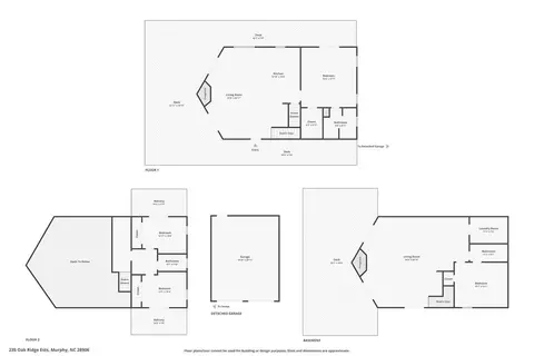 Floorplan - 235 Oak Ridge Ests, Murphy, NC 28906 photo 4 of 8