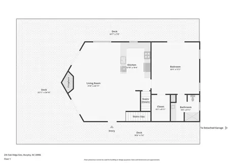Floorplan - 235 Oak Ridge Ests, Murphy, NC 28906 photo 7 of 8