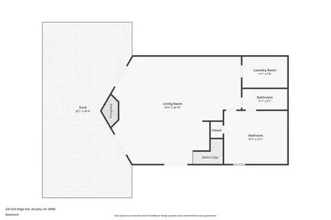 Floorplan - 235 Oak Ridge Ests, Murphy, NC 28906 photo 2 of 8