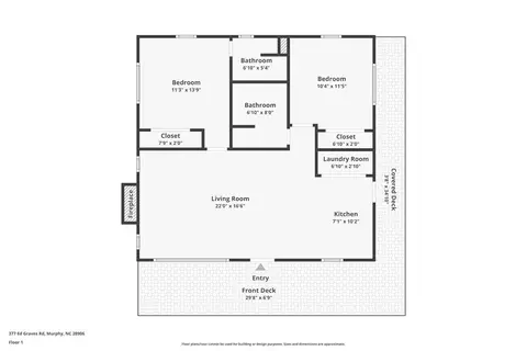 Floorplan - 377 Ed Graves Rd, Murphy, NC 28906 photo 1 of 1