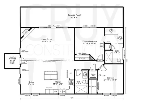 Floorplan - 189 Hideout Ln, Murphy, NC 28906 photo 2 of 2