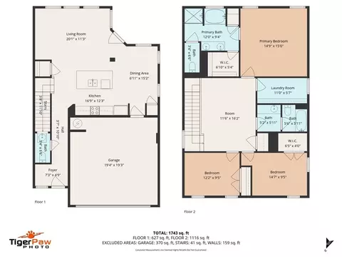 Floorplan - 1266 Towne Square Ct, Athens, GA 30607 photo 1 of 1