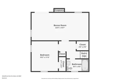Floorplan - 348 Jefferson River Rd, Athens, GA 30607 photo 2 of 4
