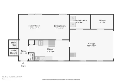 Floorplan - 348 Jefferson River Rd, Athens, GA 30607 photo 3 of 4