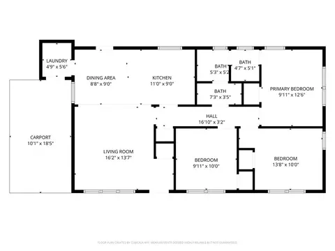 Floorplan - 560 Vincent Dr, Athens, GA 30607 photo 1 of 1
