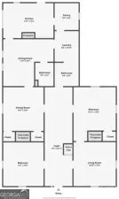 Floorplan - 174 Cherry St, Commerce, GA 30529 photo 1 of 2