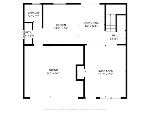 Floorplan - 480 Candlestick Dr, Hull, GA 30646 photo 1 of 3