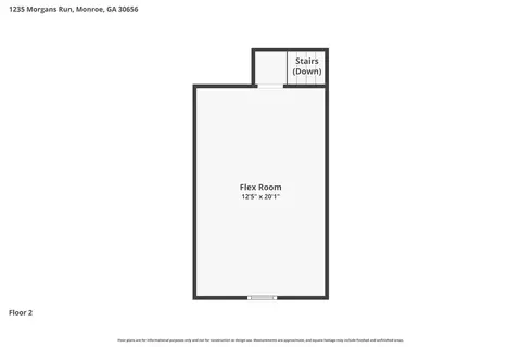 Floorplan - 1235 Morgans Run, Monroe, GA 30656 photo 2 of 4