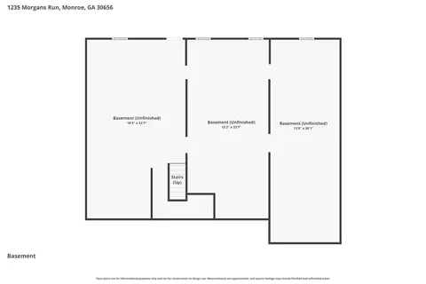 Floorplan - 1235 Morgans Run, Monroe, GA 30656 photo 3 of 4